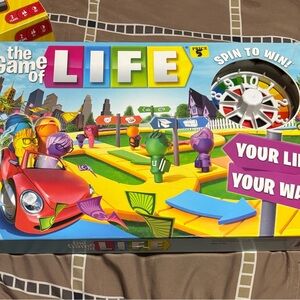 Hasbro The Game of Life - Red, Green, Yellow, Blue
